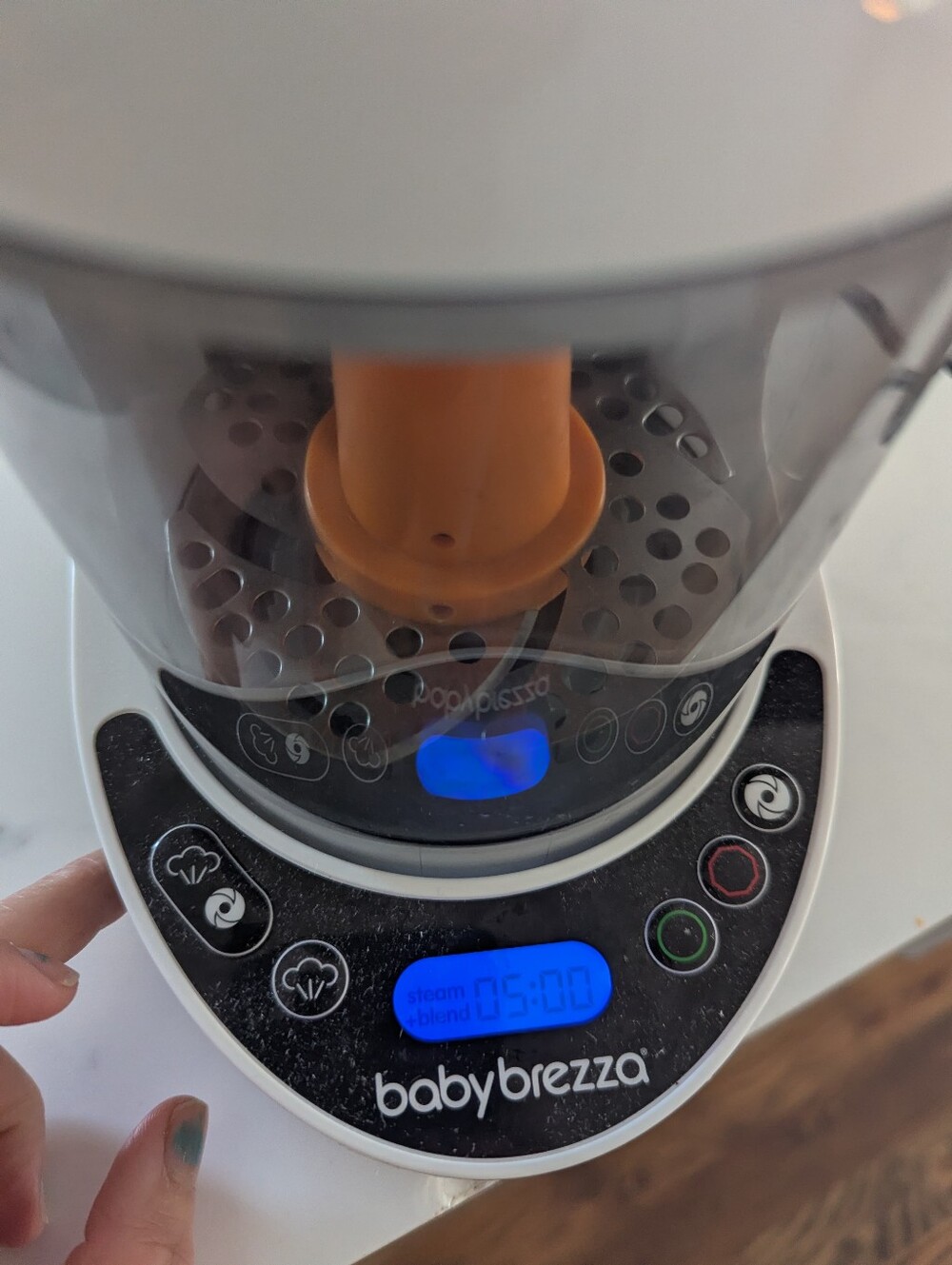 baby breeza food steamer/food processor